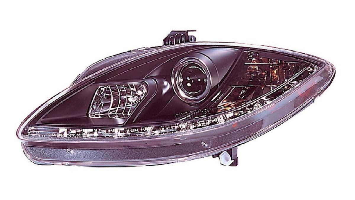 Set+de+phares+incl.+DRL+sur+mesure+pour+Seat+Leon+1P+Facelift+2009-2012+-+Noir